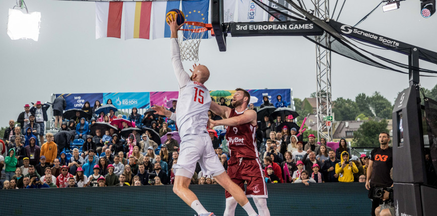 Kraków 2023 - koszykówka 3x3: Polacy z brązowym medalem!