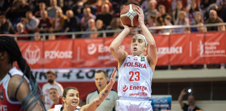 Koszykówka - el. Eurobasket 2023: ważne zwycięstwo Polek!