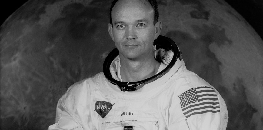 Zmarł astronauta Michael Collins, który brał udział w pierwszej wyprawie na Księżyc