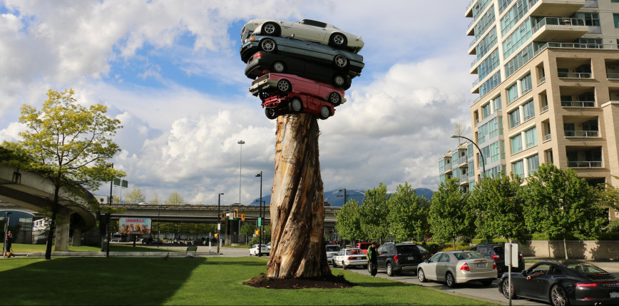 Rzeźba w Vancouver nie jest już dla ptaków?