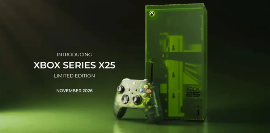 Xbox świętuje 25-lecie marki. Microsoft pokazał limitowaną wersję konsoli