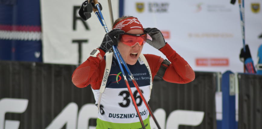 Biathlon - ME: Łotyszka ze złotem w sprincie, Gwizdoń najlepsza z Polek