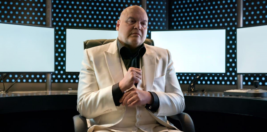 Vincent D'Onofrio jako Kingpin na zdjęciach z planu „Echo”