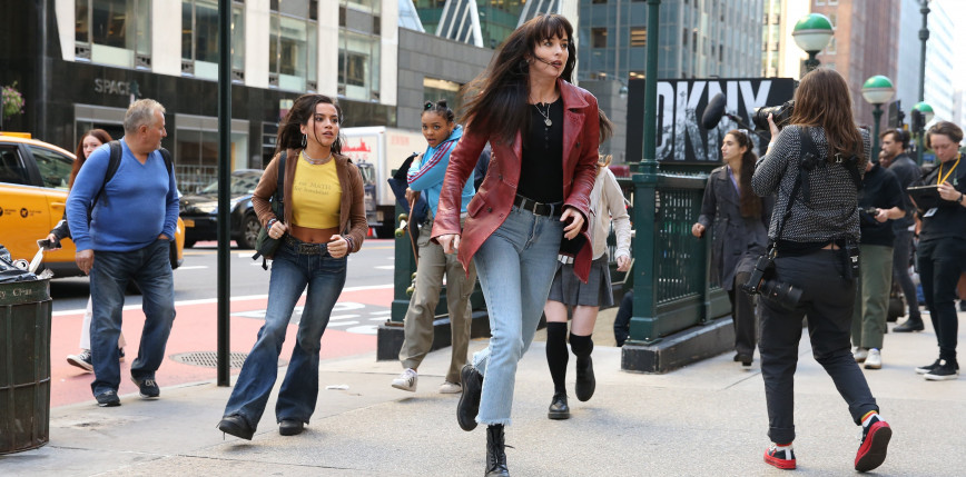 Dakota Johnson i Sydney Sweeney na planie „Madame Web”