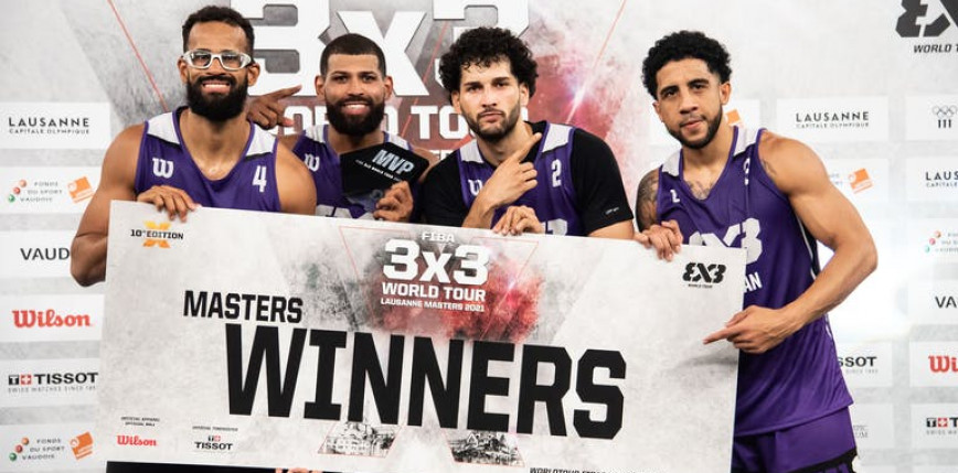 Koszykówka 3x3 - World Tour: San Juan zwycięża w Lozannie
