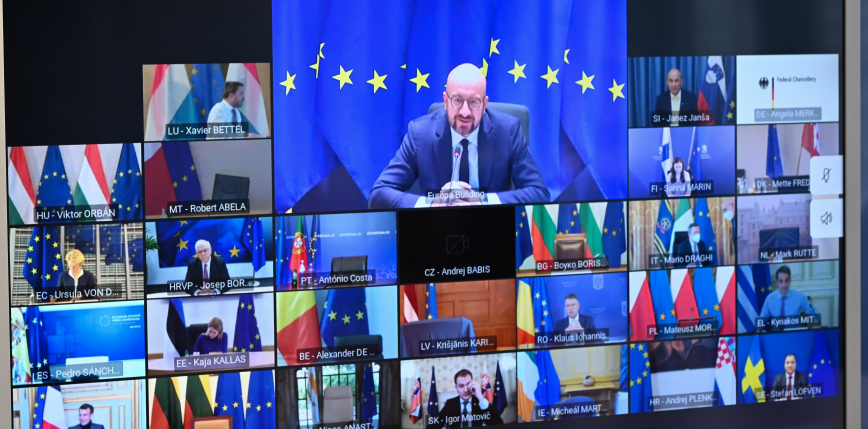 Zakończył się zdalny szczyt Rady Europejskiej