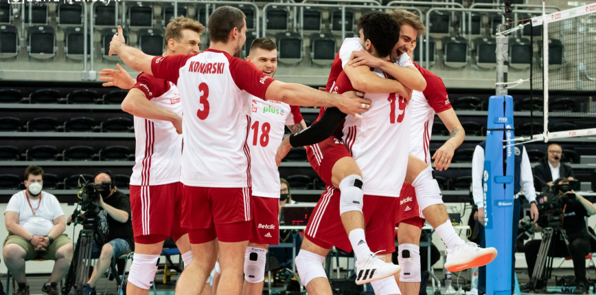 Siatkówka- Liga Narodów: pewne zwycięstwo Biało-Czerwonych!