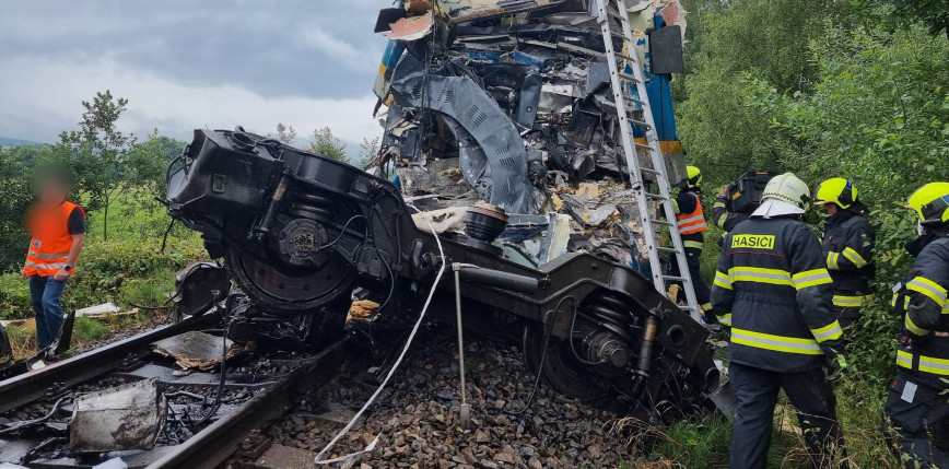 Czechy: zderzenie dwóch pociągów osobowych