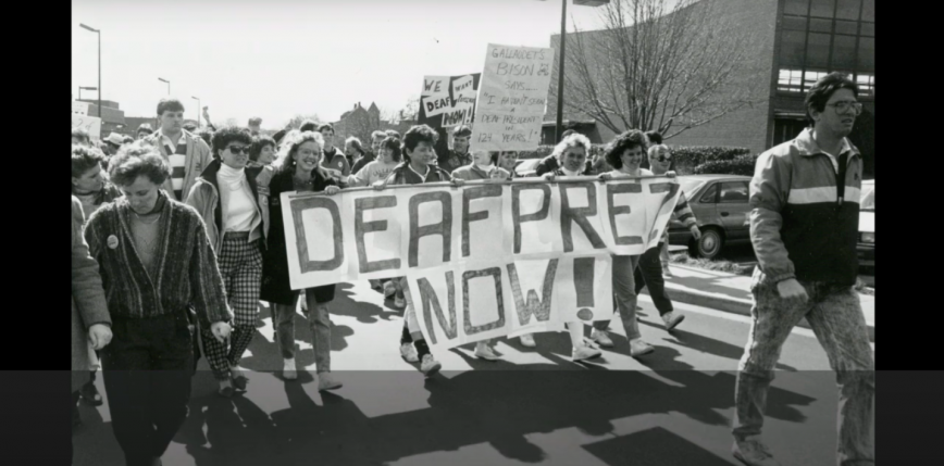 Trwają prace nad filmem "Deaf President Now"