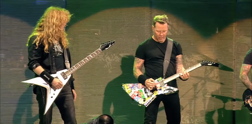 Dave Mustaine chce coś nagrać z Jamesem Hetfieldem