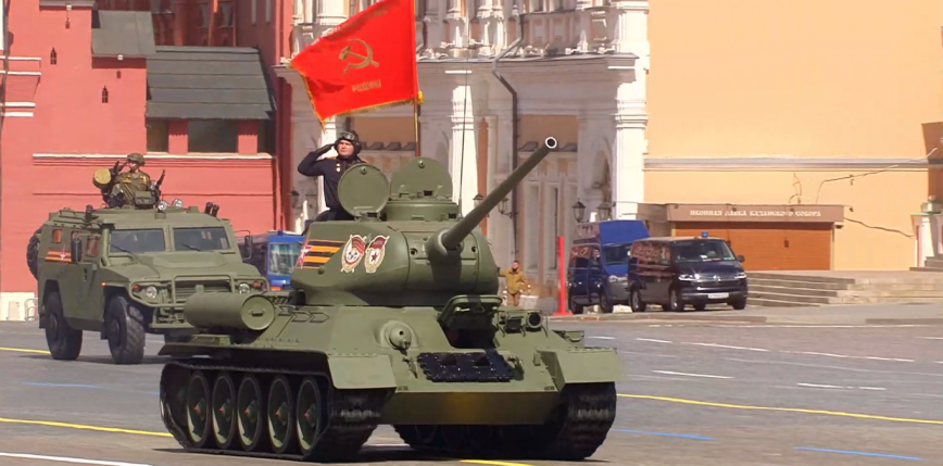 Rosjanie świętują Dzień Zwycięstwa