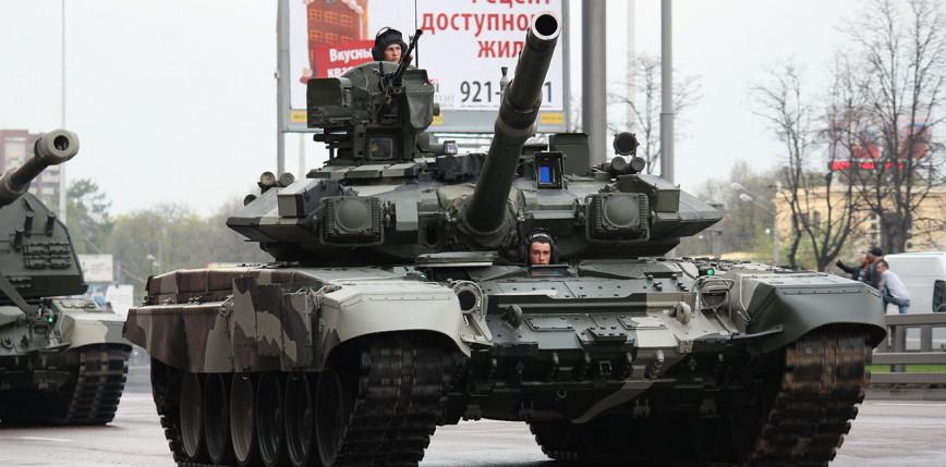 Ukraińcy zniszczyli eksportowy czołg T-90S