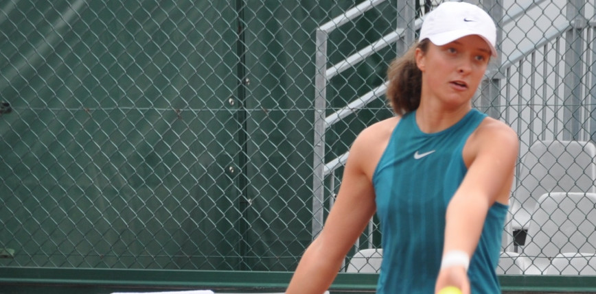 Tenis - WTA Madryt: awans Świątek pomimo słabszej gry