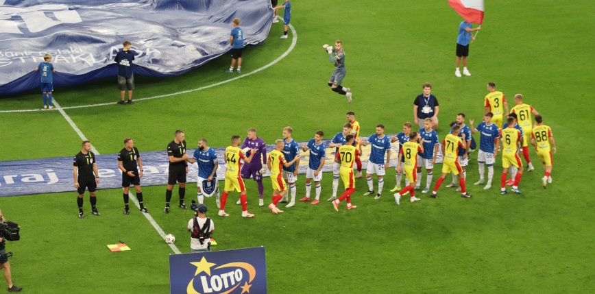 Lech Poznań remisuje z Koroną Kielce. Bramki, emocje i decyzje VAR [FOTORELACJA]