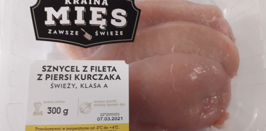 GIS alarmuje: w produkcie sznycle z fileta z kurczaka wykryto salmonellę