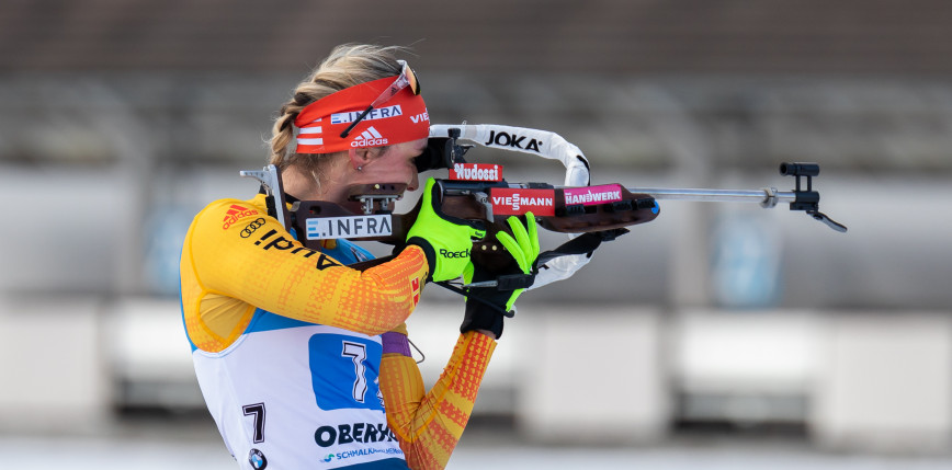 Biathlon - MŚ: Herrman-Wick o włos przed Oeberg w sprincie, trzy Polki wystartują w biegu pościgowym