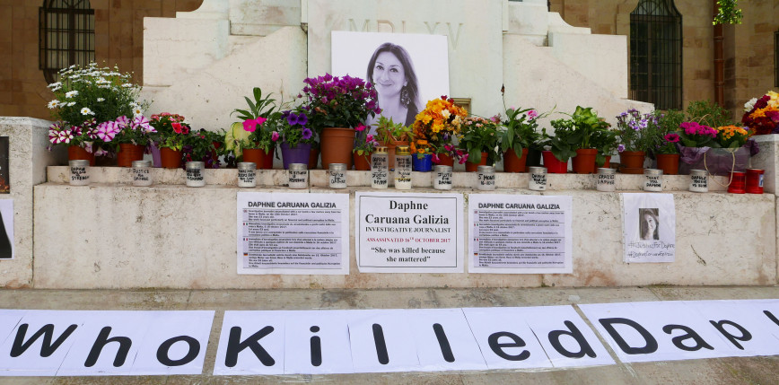 Malta: 15 lat pozbawienia wolności za zabójstwo dziennikarki