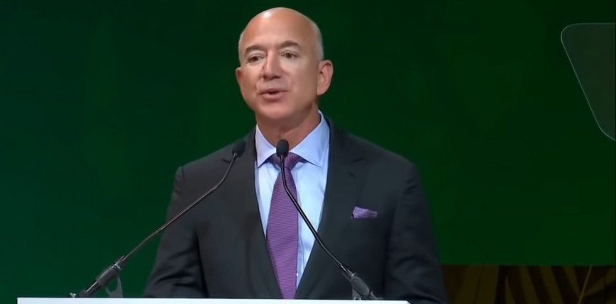 COP26: Jeff Bezos obiecuje 2 miliardy dolarów na rzecz natury