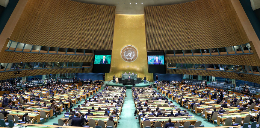 Zgromadzenie Ogólne ONZ przyjęło rezolucję wzywającą Rosję do wycofania swoich sił z Ukrainy