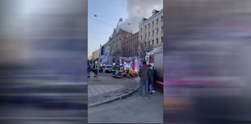 Ryga: w pożarze hostelu zginęło 8 osób