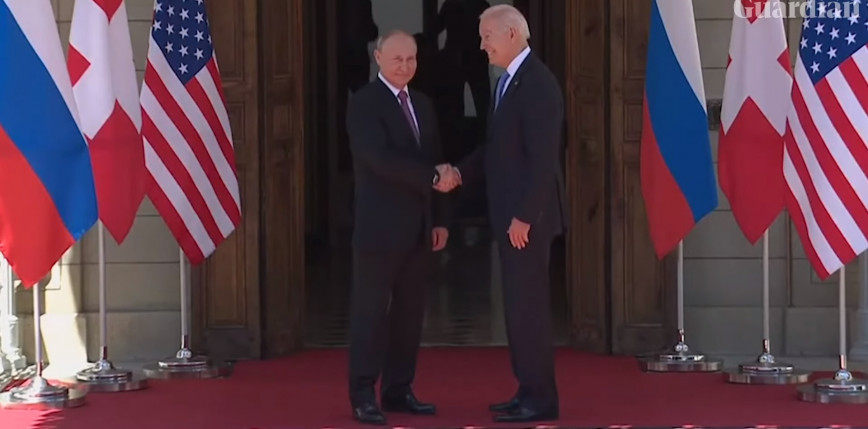 Joe Biden spotkał się z Władimirem Putinem