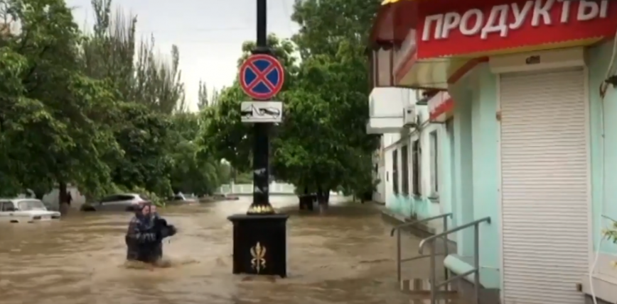 Powódź na Półwyspie Krymskim