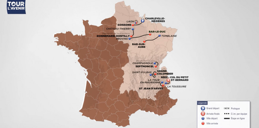 Tour de l'Avenir 2021: bez Polaków, ale z przyszłymi gwiazdami [trasa, wypowiedzi]