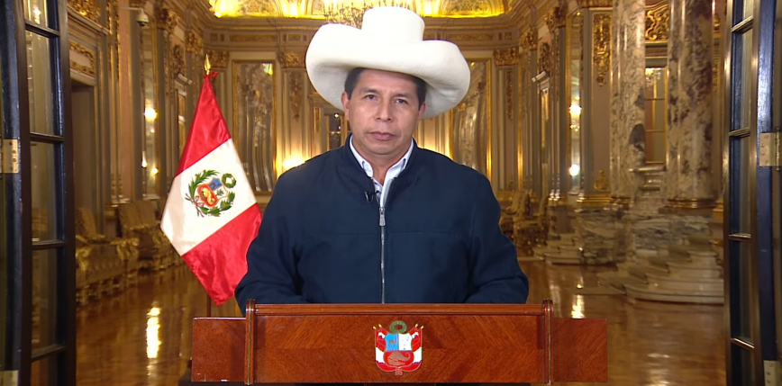 Peru: były prezydent Pedro Castillo pozostanie w areszcie przez 18 miesięcy