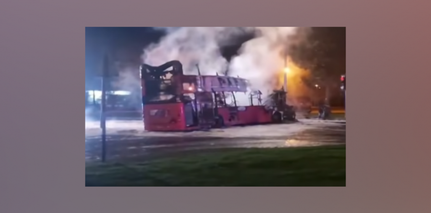 Irlandia Północna: porwano i podpalono autobus