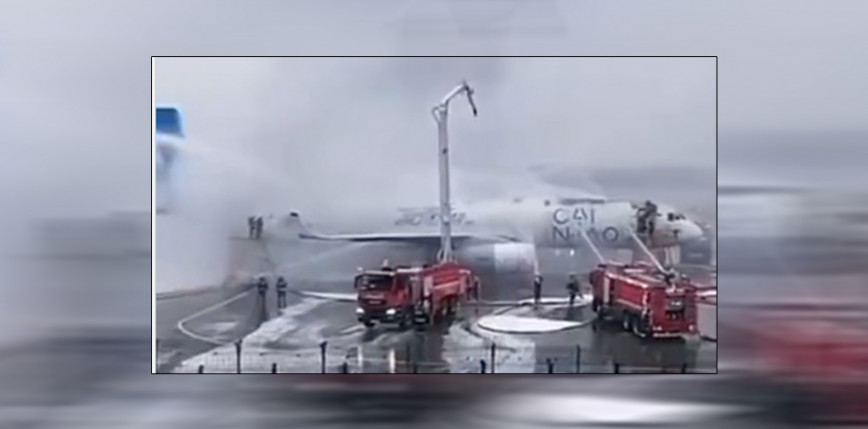 Chiny: pożar samolotu transportowego w Hangzhou