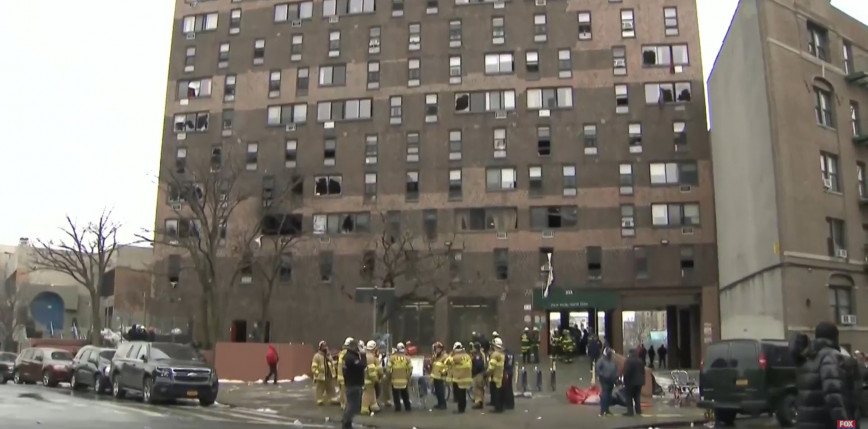 Nowy Jork: pożar 19-piętrowego budynku. Nie żyje co najmniej 19 osób 