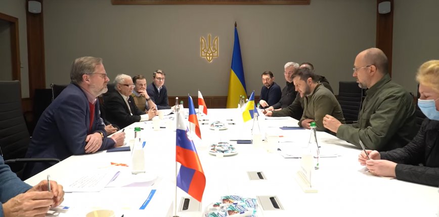 Premier Morawiecki po wizycie w Kijowie: "Nigdy nie zostawimy was samych"