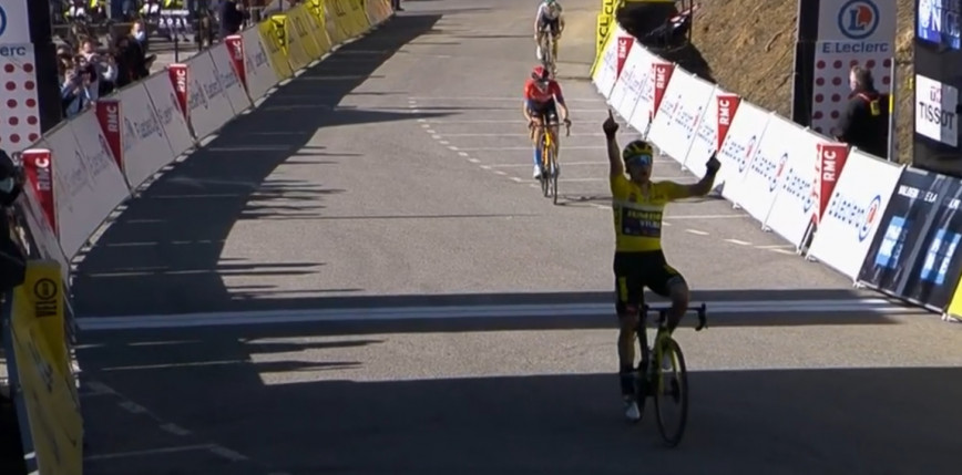Tirreno - Adriatico: Roglić ponownie zwycięski, został też liderem wyścigu