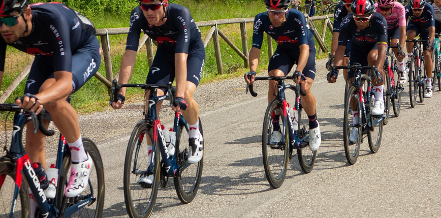 Tour of Britain: kolarze INEOS Grenadiers zwycięzcami drużynowej jazdy na czas