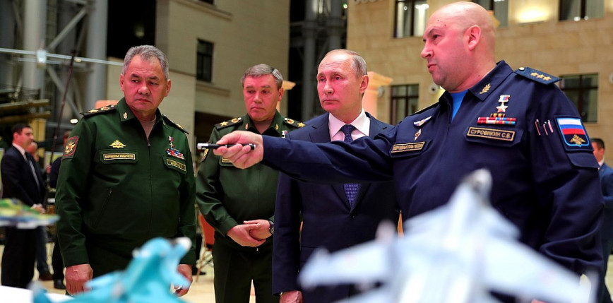 Władimir Putin odwołał Siergieja Surowikina z funkcji dówódcy rosyjskich Sił Powietrzno-Kosmicznych