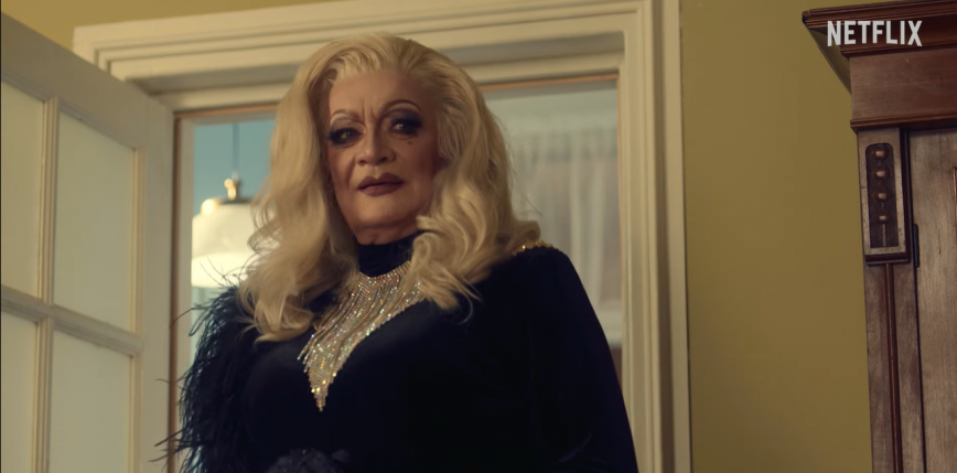 Andrzej Seweryn jako drag queen w zwiastunie „Królowej”