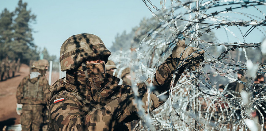 Na granicy zaginął polski żołnierz. Białoruskie media informują, że zbiegł na Białoruś
