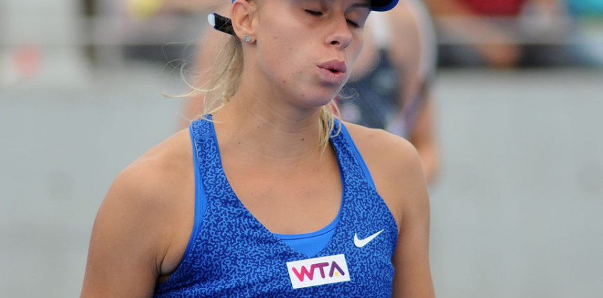 WTA Monastyr: Magda Linette odpadła w pierwszej rundzie