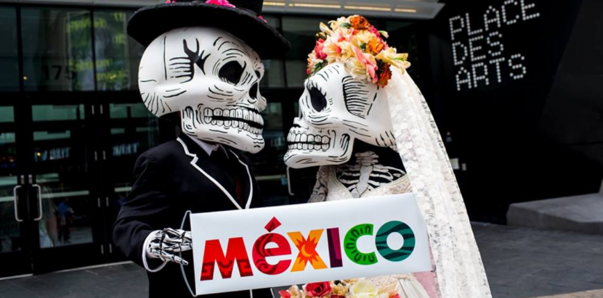 Meksyk: milion osób wzięło udział w paradzie z okazji obchodów Día de los Muertos