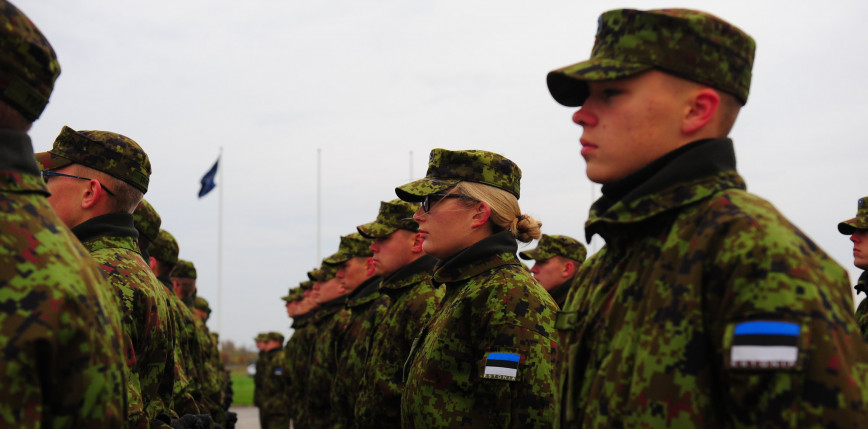 Estońscy żołnierze pomogą ochraniać wschodnią granicę Polski