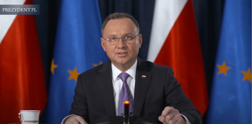 Prezydent Andrzej Duda zabrał głos podczas szczytu klimatycznego