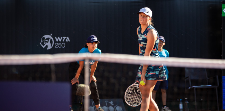 US Open: łatwa wygrana Świątek w pierwszej rundzie [WIDEO]