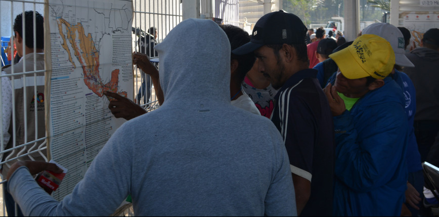 Kolumbia: 700 migrantów utknęło w regionie Karaibów