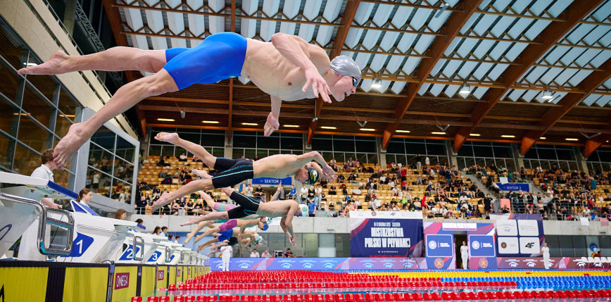 Pierwsze złota mistrzostw Polski w pływaniu rozdane w Szczecinie