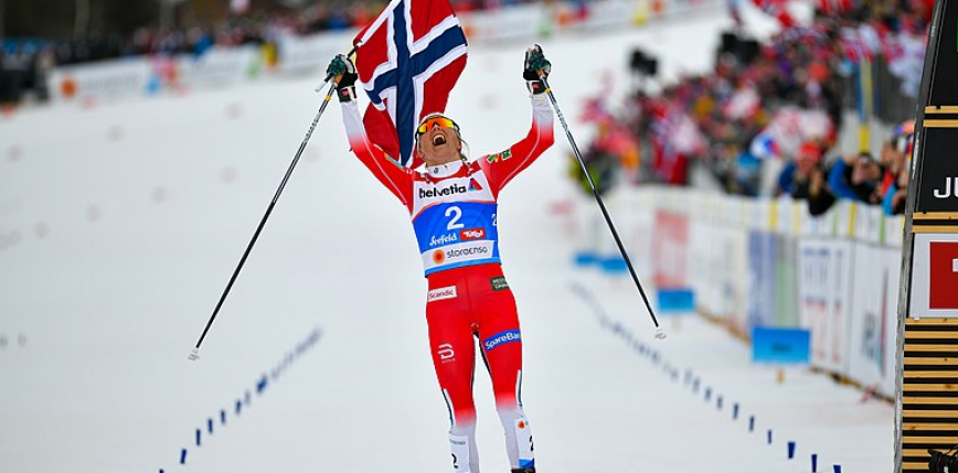 Biegi narciarskie - MŚ: pewny triumf Johaug, słaba postawa biało-czerwonych