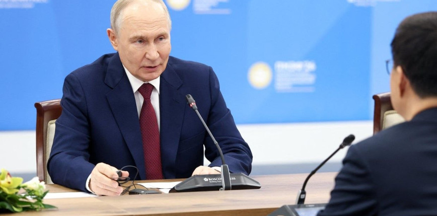 Putin nie widzi "sensu" w spotkaniu z Zełenskim ws. zakończenia wojny