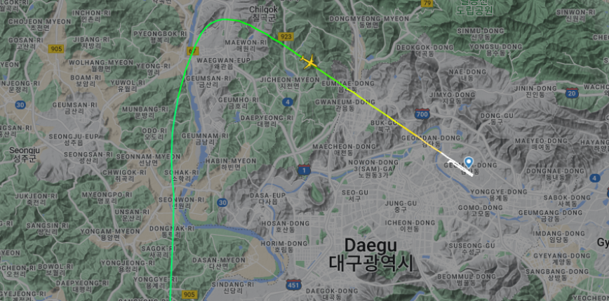 Korea Południowa: pasażer otworzył drzwi w lecącym samolocie [WIDEO]
