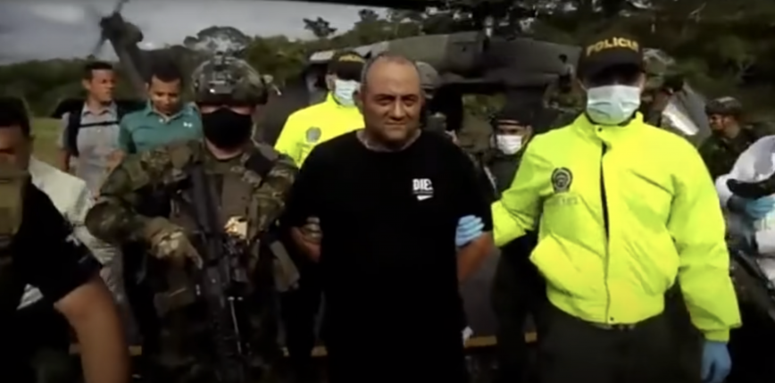 Kolumbia: najbardziej poszukiwany baron narkotykowy, Otoniel, został zatrzymany