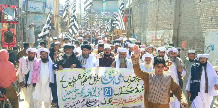 Pakistan: 7 osób zginęło w wyniku wybuchu na propalestyńskim wiecu 