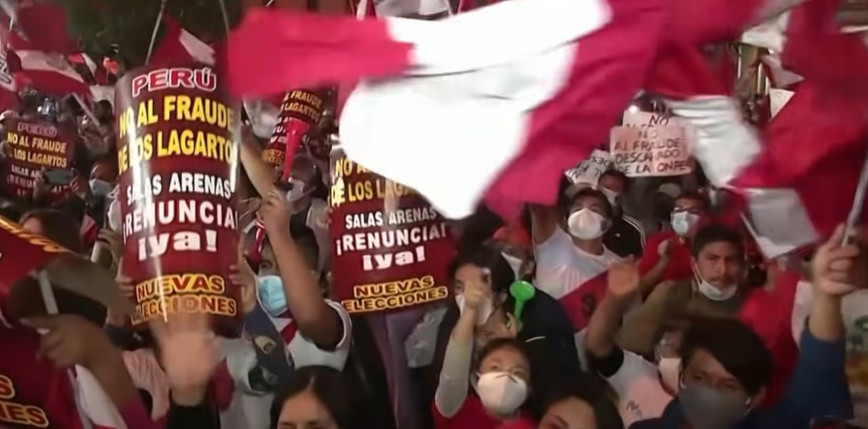 Peru: antyrządowe protesty